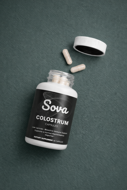 Sova Gentle Colostrum Capsules- For dairy sensitivity