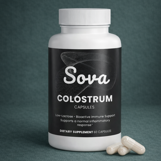 Sova Gentle Colostrum Capsules- For dairy sensitivity