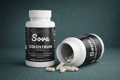 Sova Gentle Colostrum Capsules- For dairy sensitivity
